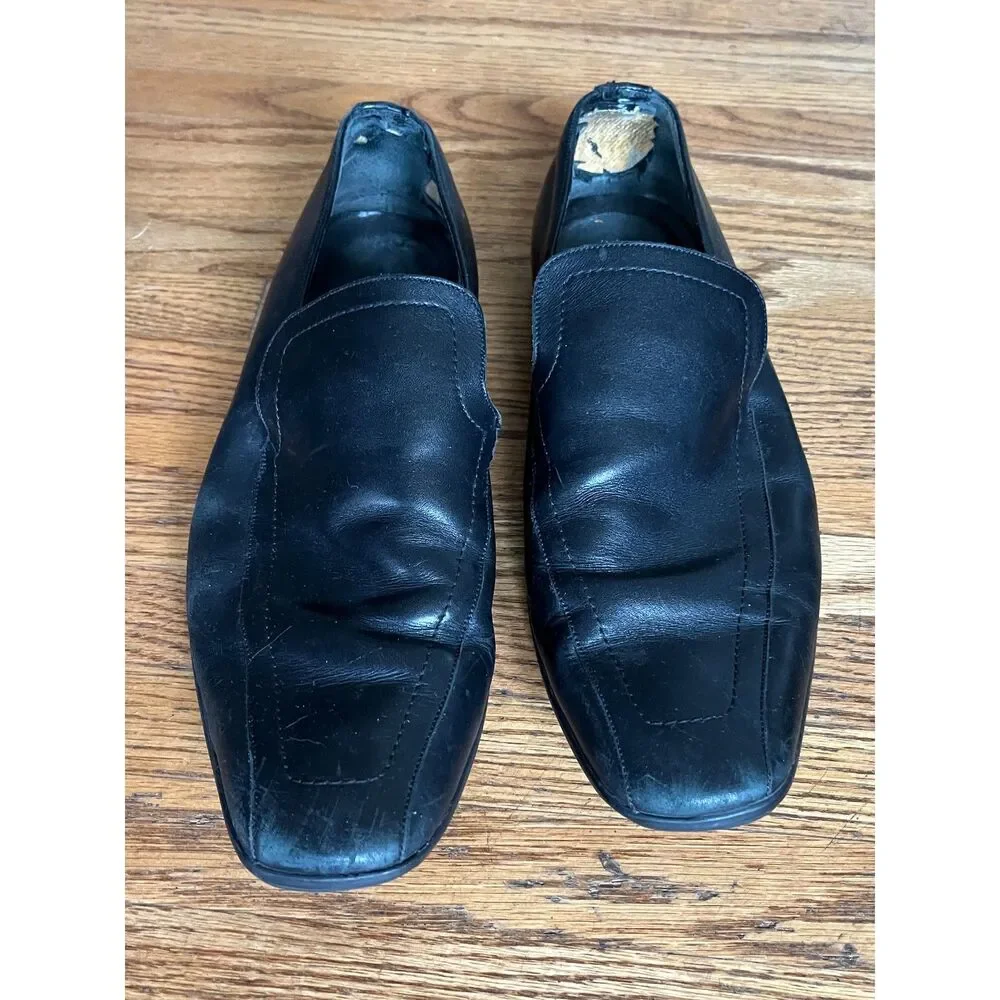 Gucci black leather